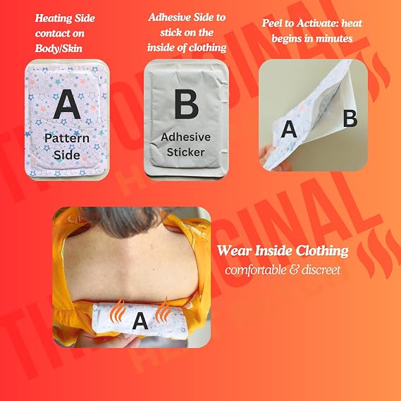 Heat Patch for Back, Neck & Shoulder Comfort