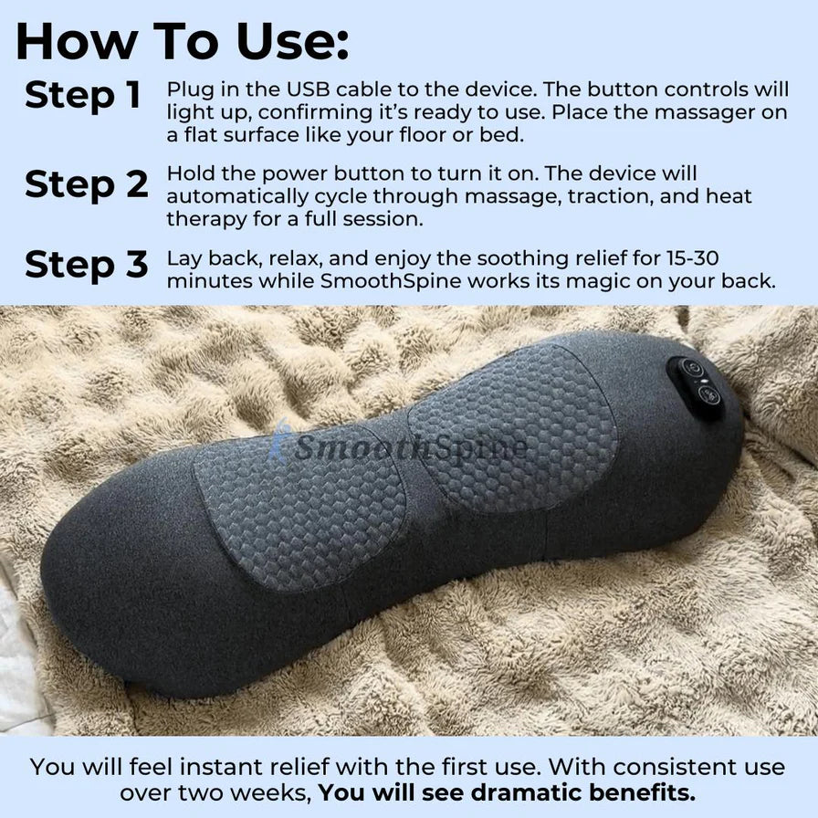 Novamerch™ Smooth Spine Massager